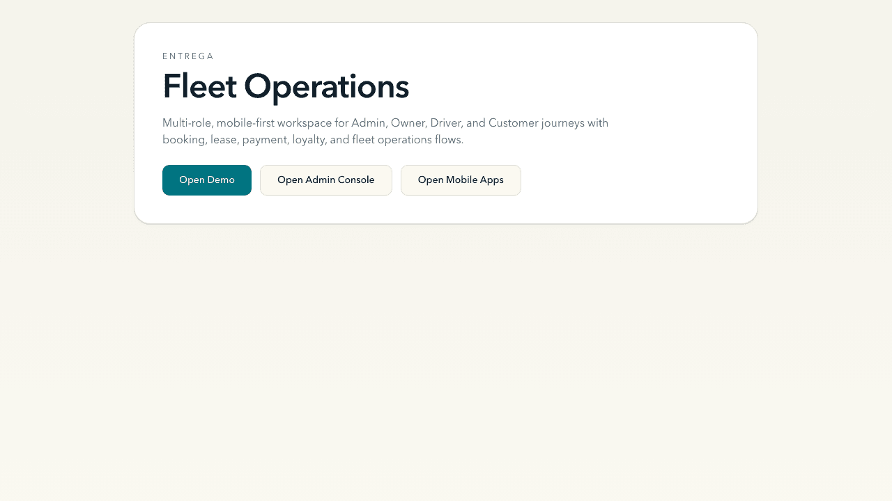 Fleet Management Screen 02