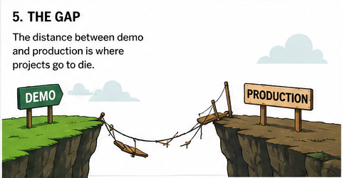 5. The gap between demo and production