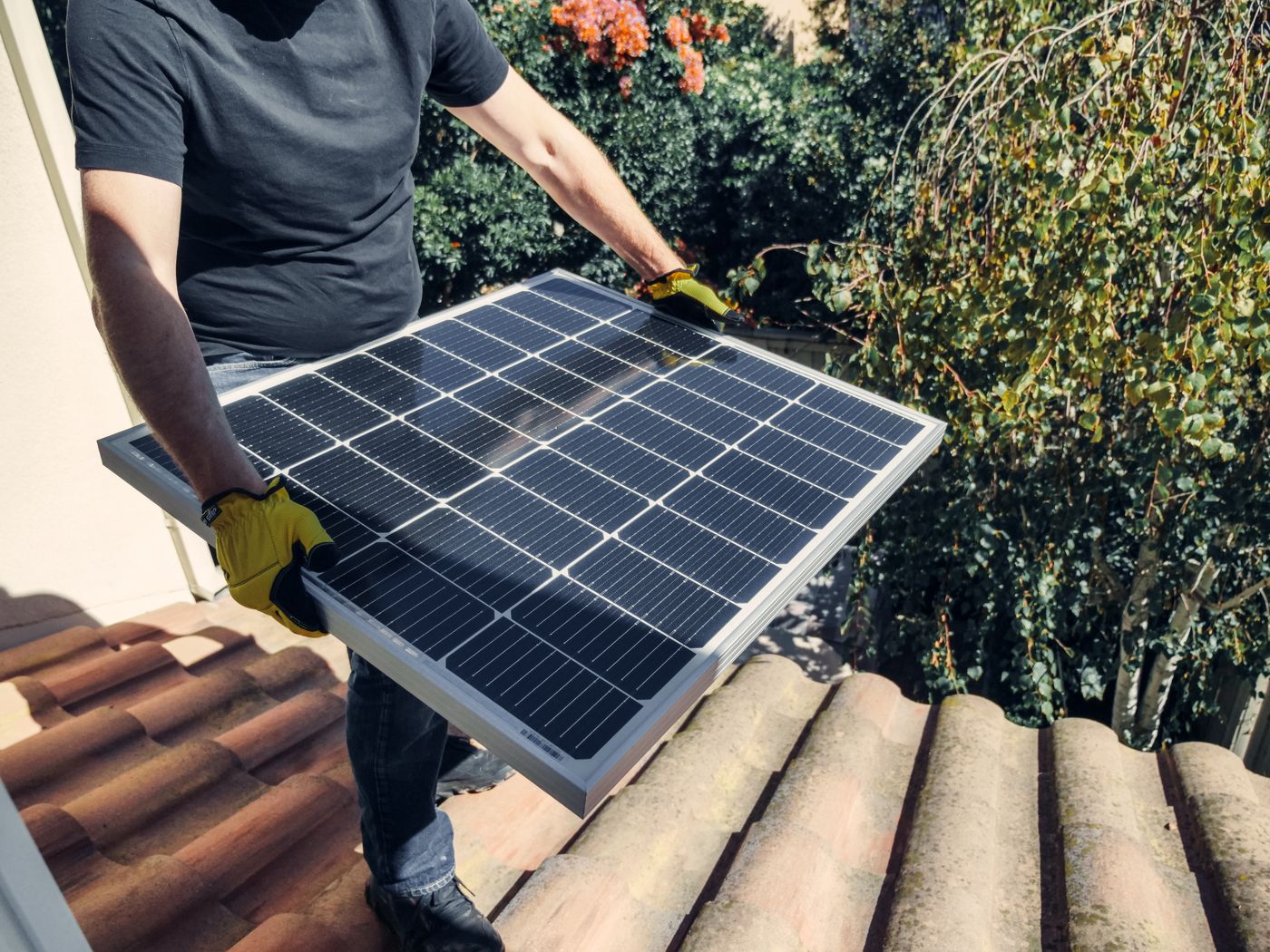 Solar installation — off-grid generation is often the only realistic path where the main grid will not arrive for years